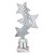 Trinity Star Tube Trophy | Silver | 215mm - TR25598A