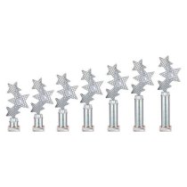 Trinity Star Tube Trophy | Silver | 315mm