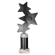 Trinity Star Tube Trophy | Black & Silver | 265mm