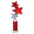 Trinity Star Tube Trophy | Red & Silver | 290mm - TR25600D