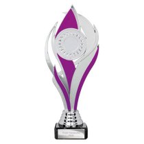 Volcano Trophy | Silver & Purple | 230mm