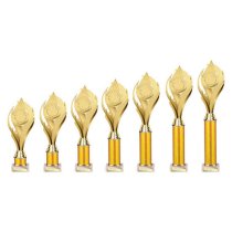 Volcano Tube Trophy | Gold | 260mm