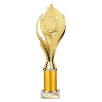 Volcano Tube Trophy | Gold | 310mm