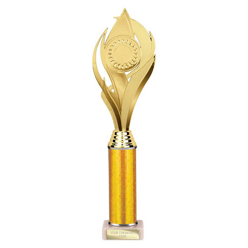 Volcano Tube Trophy | Gold | 360mm