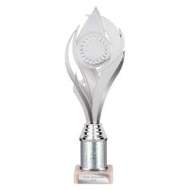 Volcano Tube Trophy | Silver | 285mm