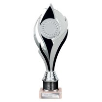 Volcano Tube Trophy | Black & Silver | 260mm