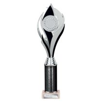Volcano Tube Trophy | Black & Silver | 335mm