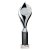 Volcano Tube Trophy | Black & Silver | 335mm - TR25583D