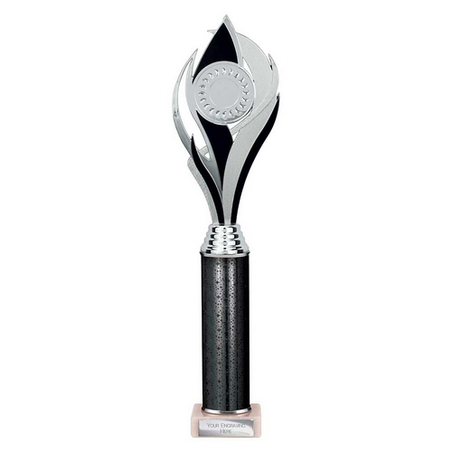Volcano Tube Trophy | Black & Silver | 385mm