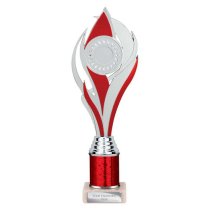 Volcano Tube Trophy | Red & Silver | 285mm