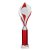 Volcano Tube Trophy | Red & Silver | 360mm - TR25580E
