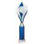 Volcano Tube Trophy | Blue & Silver | 360mm - TR25581E