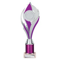 Volcano Tube Trophy | Purple & Silver | 285mm