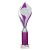 Volcano Tube Trophy | Purple & Silver | 335mm - TR25582D