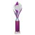 Volcano Tube Trophy | Purple & Silver | 360mm - TR25582E