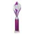 Volcano Tube Trophy | Purple & Silver | 385mm - TR25582F