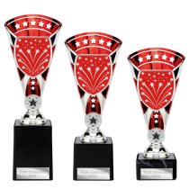 Cobra Star Cup | Red & Silver | 255mm