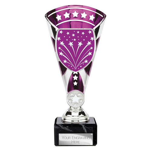 Cobra Star Cup | Purple & Silver | 210mm