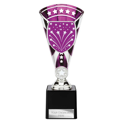Cobra Star Cup | Purple & Silver | 230mm