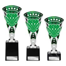 Cobra Star Cup | Green & Silver | 230mm