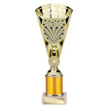 Cobra Star Tube Trophy | Gold | 255mm