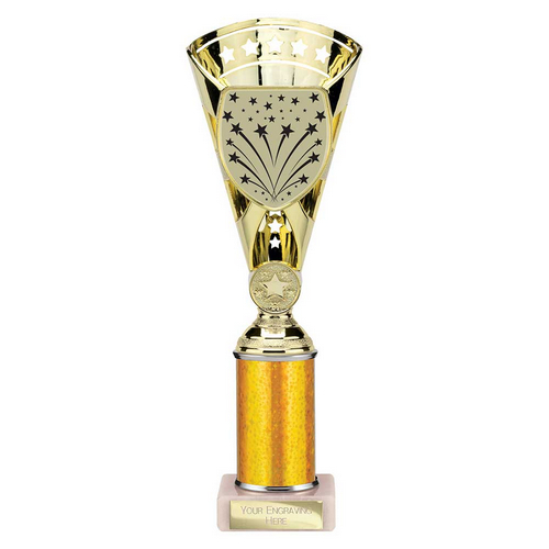Cobra Star Tube Trophy | Gold | 280mm