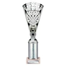 Cobra Star Tube Trophy | Silver | 280mm