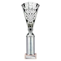Cobra Star Tube Trophy | Silver | 305mm