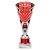Cobra Star Tube Trophy | Red & Silver | 230mm - TR25636A