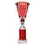 Cobra Star Tube Trophy | Red & Silver | 280mm - TR25636C