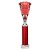Cobra Star Tube Trophy | Red & Silver | 355mm - TR25636F