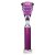 Cobra Star Tube Trophy | Purple & Silver | 380mm - TR25639G