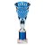 Cobra Star Tube Trophy | Blue & Silver | 255mm - TR25640B