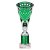 Cobra Star Tube Trophy | Green & Silver | 255mm - TR25642B