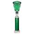 Cobra Star Tube Trophy | Green & Silver | 355mm - TR25642F