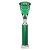 Cobra Star Tube Trophy | Green & Silver | 380mm - TR25642G