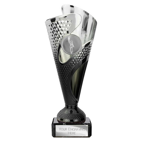 Rodeo Trophy | Black & Silver | 185mm