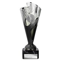 Rodeo Trophy | Black & Silver | 195mm
