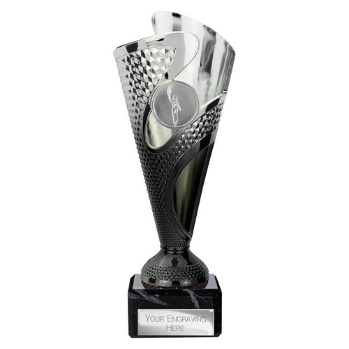 Rodeo Trophy | Black & Silver | 195mm