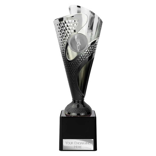 Rodeo Trophy | Black & Silver | 215mm