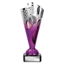 Rodeo Trophy | Purple & Silver | 185mm