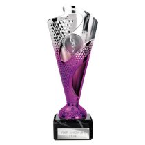 Rodeo Trophy | Purple & Silver | 195mm