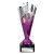 Rodeo Trophy | Purple & Silver | 195mm - TR25561B