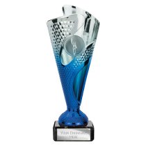 Rodeo Trophy | Blue & Silver | 185mm
