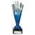 Rodeo Trophy | Blue & Silver | 195mm - TR25562B