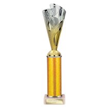 Rodeo Tube Trophy | Gold & Silver | 315mm