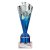 Rodeo Tube Trophy | Blue & Silver | 215mm - TR25610A