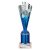 Rodeo Tube Trophy | Blue & Silver | 240mm - TR25610B