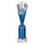 Rodeo Tube Trophy | Blue & Silver | 265mm - TR25610C