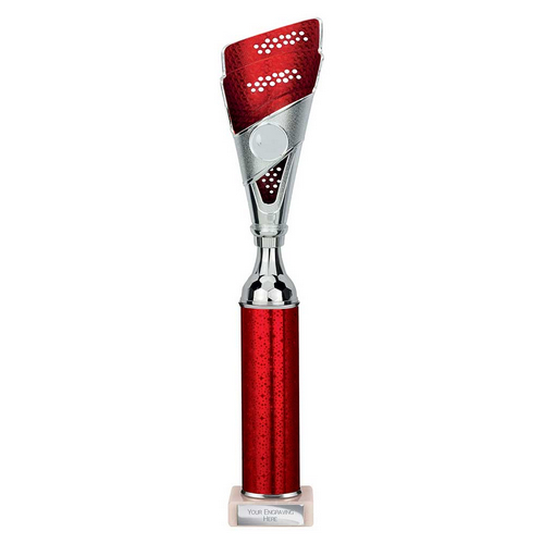 Predator Tube Trophy | Red & Silver | 385mm